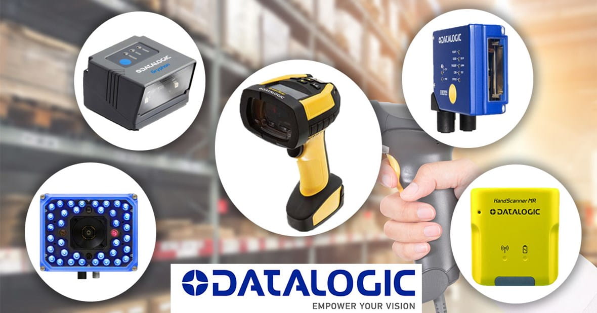 Datalogic's range of barcode scanners at a glance