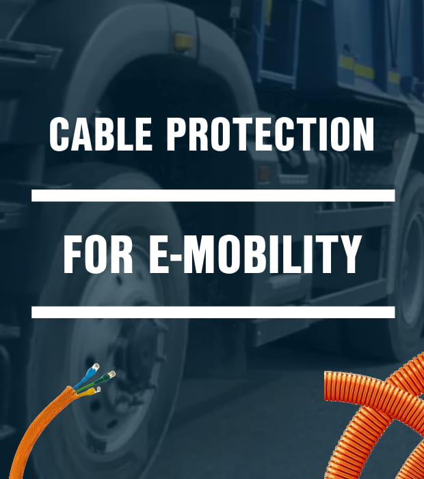 Flexa e mobility cable protection, conduits and cable sleeves 