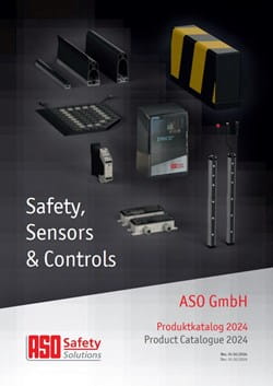 ASO Safety Solutions product catalogue 2024. safety, sensors and controls