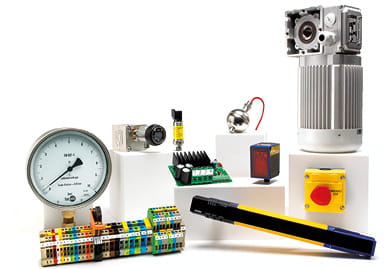 Group shot of various products supplied by OEM Automatic