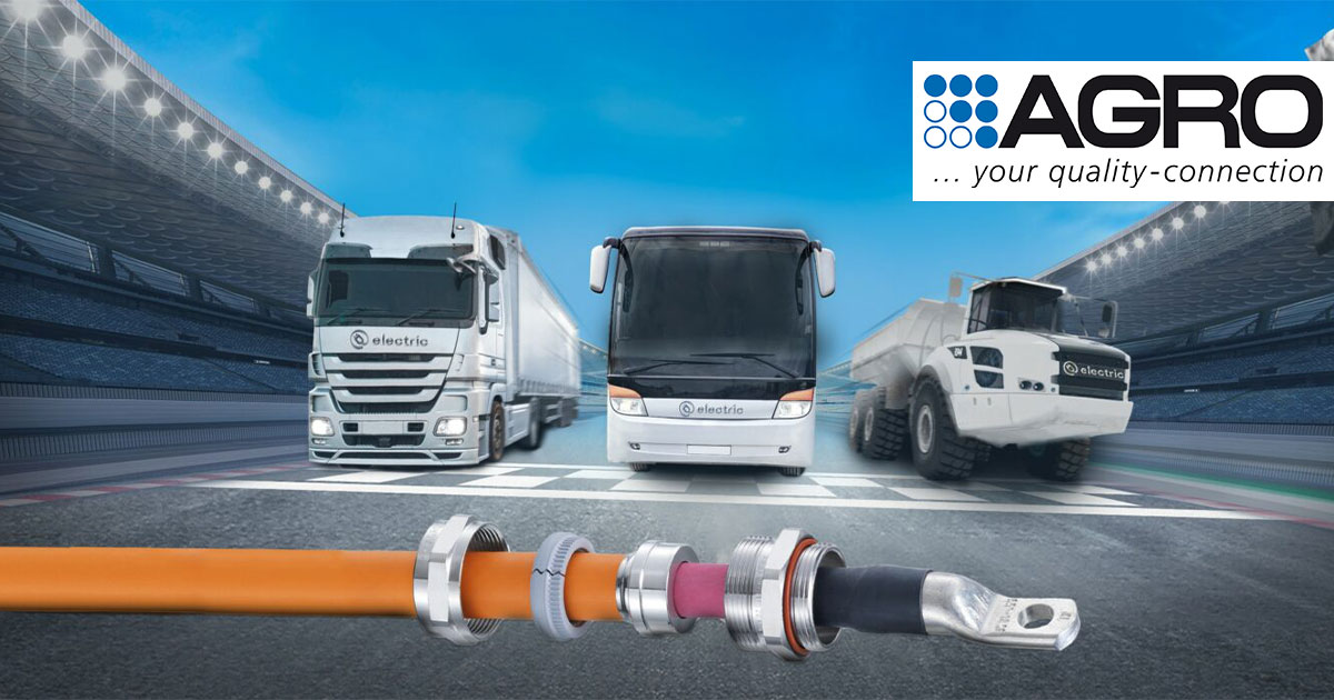 Agro cable glands for electric vehicles