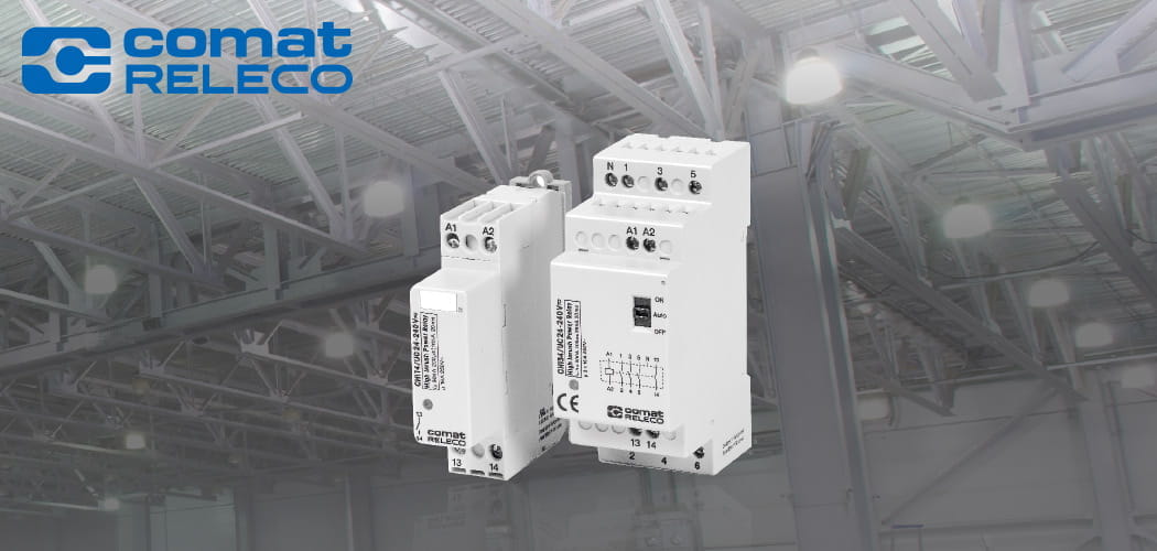 Comat Releco power relays for LED lighting CHI14, CHI34