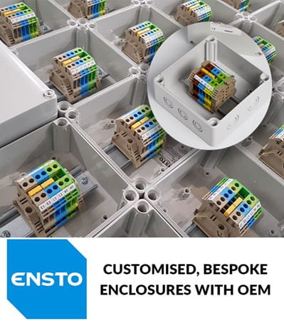 Ensto customised, bespoke enclosures with OEM Automatic