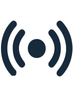 sensors and safety icon