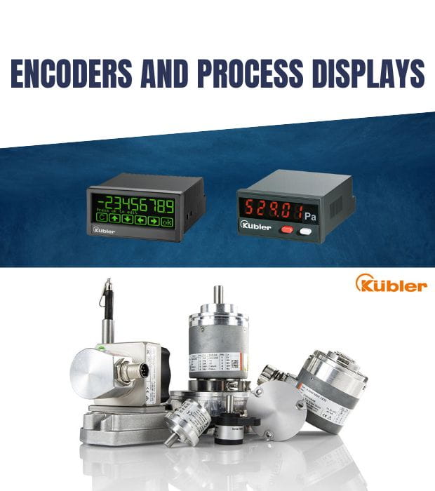 Kubler encoders and process displays