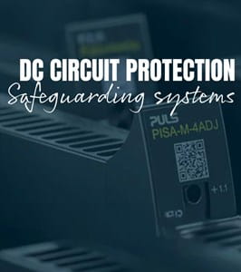 DC circuit protection PISA M and circuit breakers