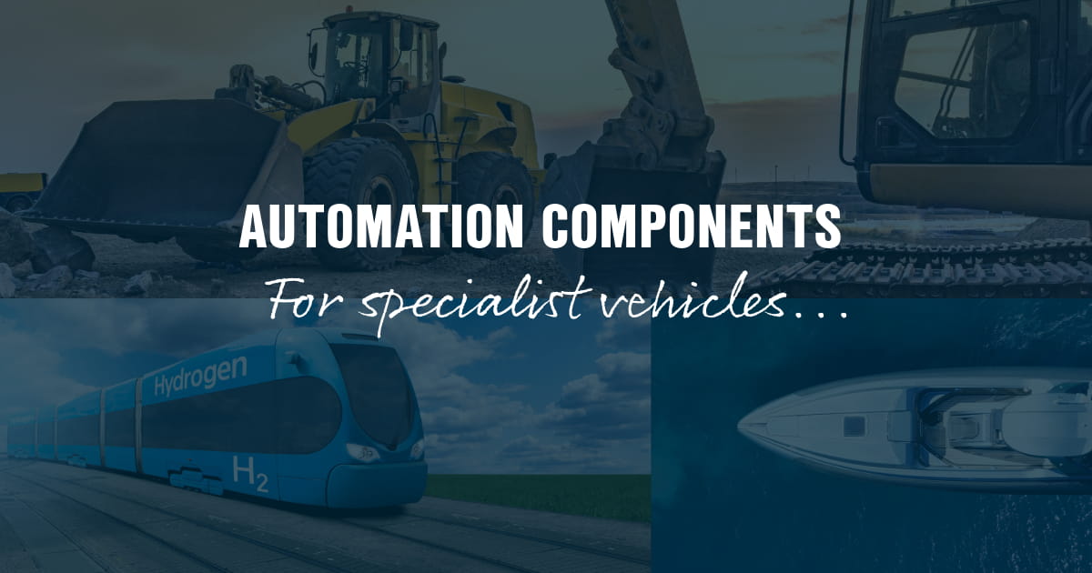 automation components for specialist vehicles