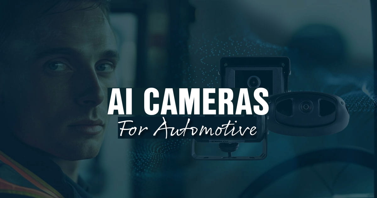 AI cameras for automotive industry 