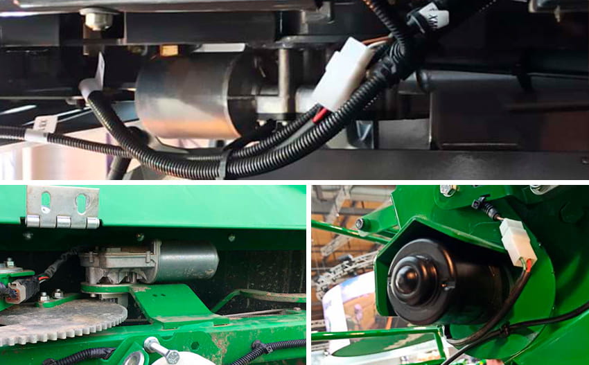 Doga motor used in baling press