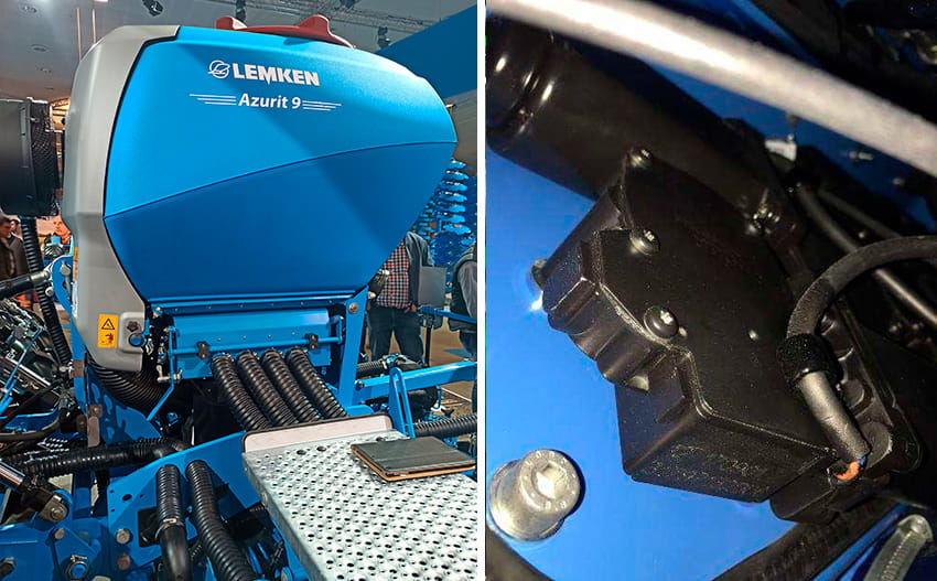 Doga motor used in spot seed drilling machine