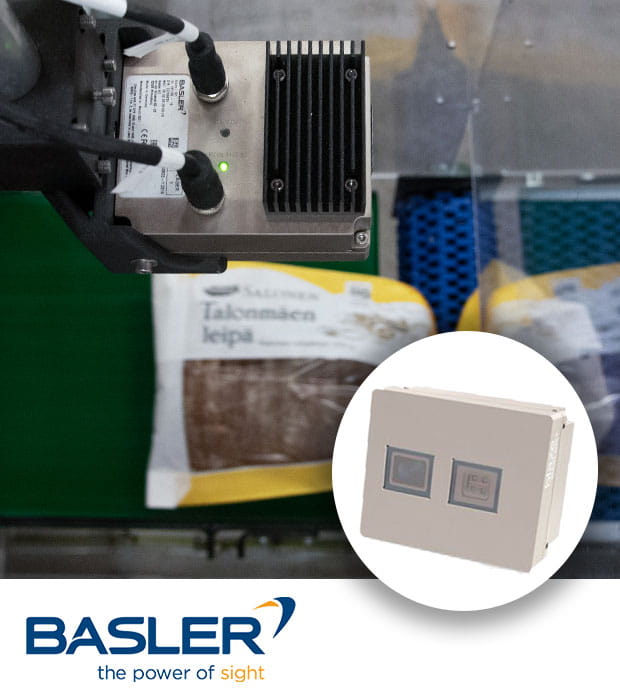 Basler's 3D time of flight Blaze camera used in a bakery solution