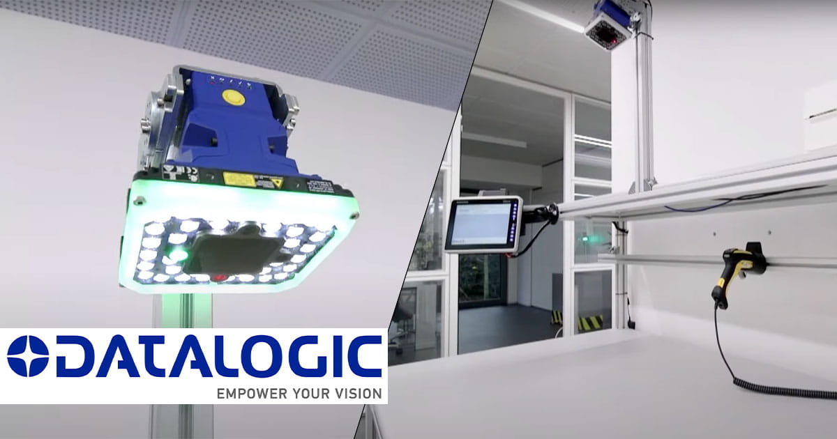 Datalogic's Matrix 320 2D imager used in a packing bench solution
