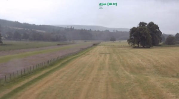 Footage from Quantum Aviation Ltd drone 'raptor'