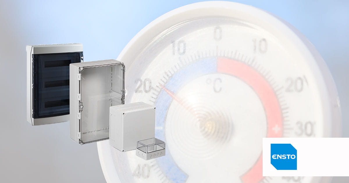 Ensto industrial enclosures built for harsh weather