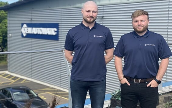 OEM Automatics internal salesmen Sam and Conor