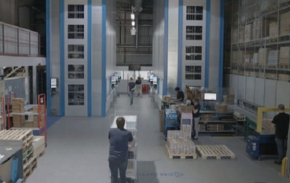 OEM Automatics semi-automated logistics warehouse