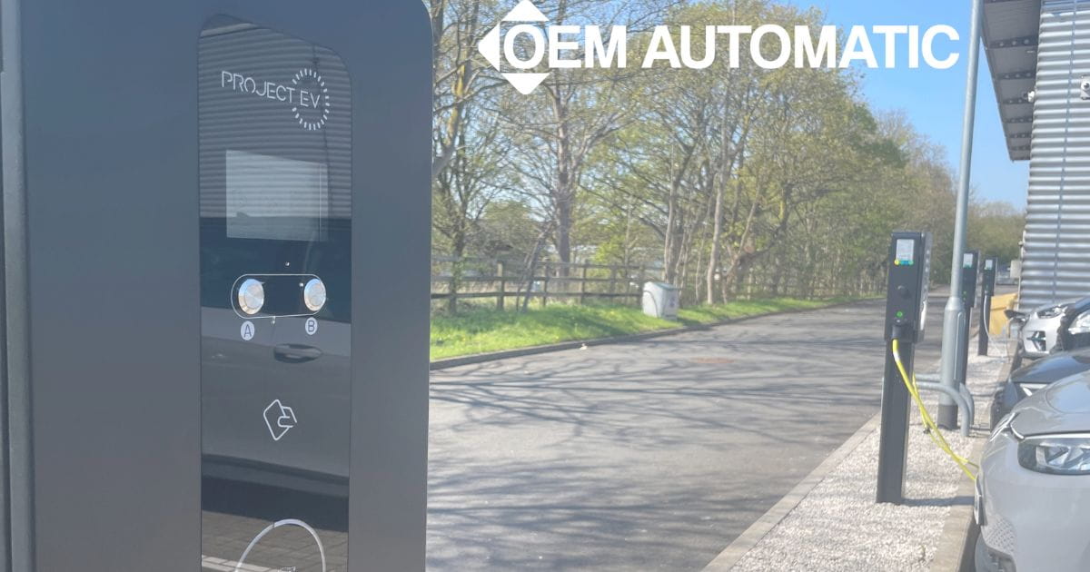 OEM Automatic is taking strides towards a sustainable future by adding to its collection of EV charging stations