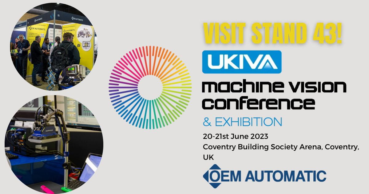 Visit us at UKIVA Machine Vision Conference at NEC Birmingham