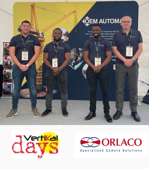 OEM Automatic's Machine Vision team at Vertikal Days exhibition 2021