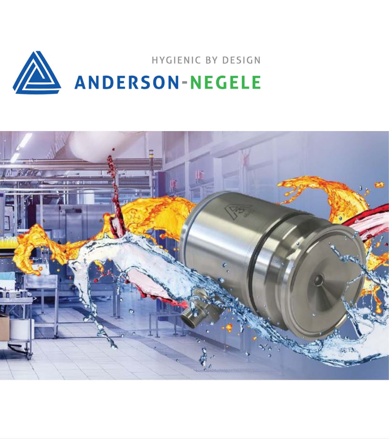 Anderson Negele refractometer for juice and beverage production