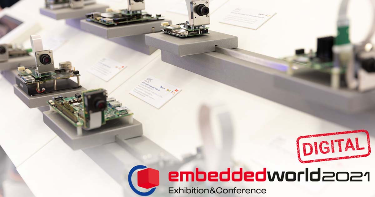 Basler Dart embedded cameras, digital embedded world 2021 exhibition & conference