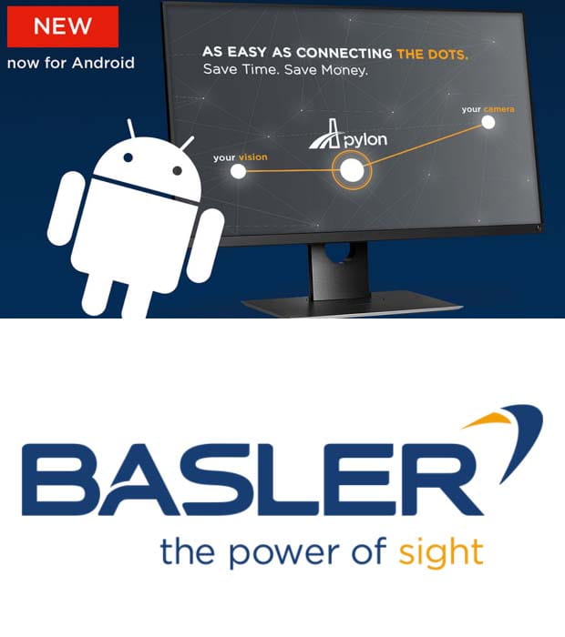 Basler Pylon software as easy as connecting the dots, save time. save money