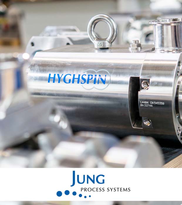 Jung Process Systems HYGHSPIN series hygienic pumps