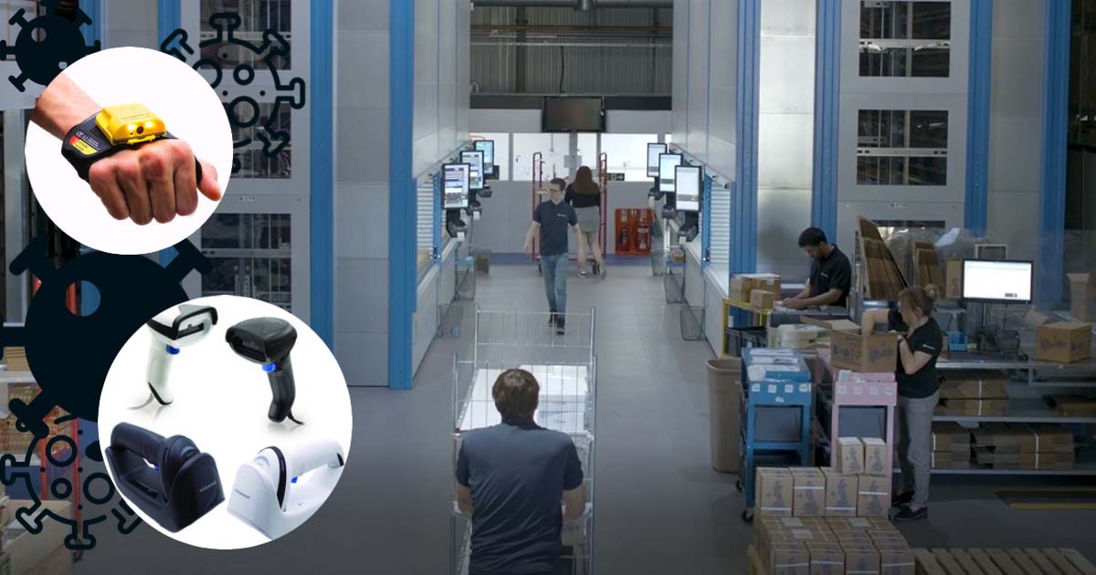 OEM Automatic Warehouse, Datalogic HandScanner and GD4200 barcode scanners