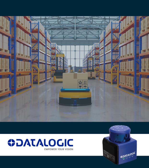 Datalogic LIDAR guidance scanner