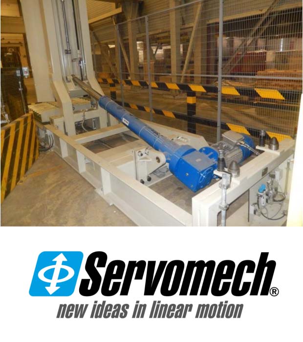 Servomech Linearmech linear motion linear actuators and screw jacks