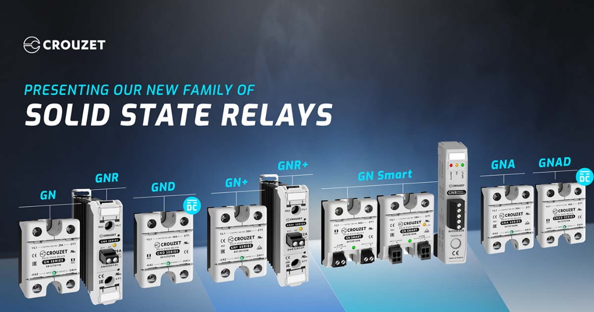 Crouzet Solid state relays family