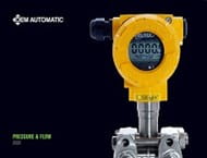 OEM Automaitc's Pressure and flow department product overview brochure 2022
