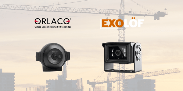 Orlaco and Exolof reversing and boom cameras for cranes