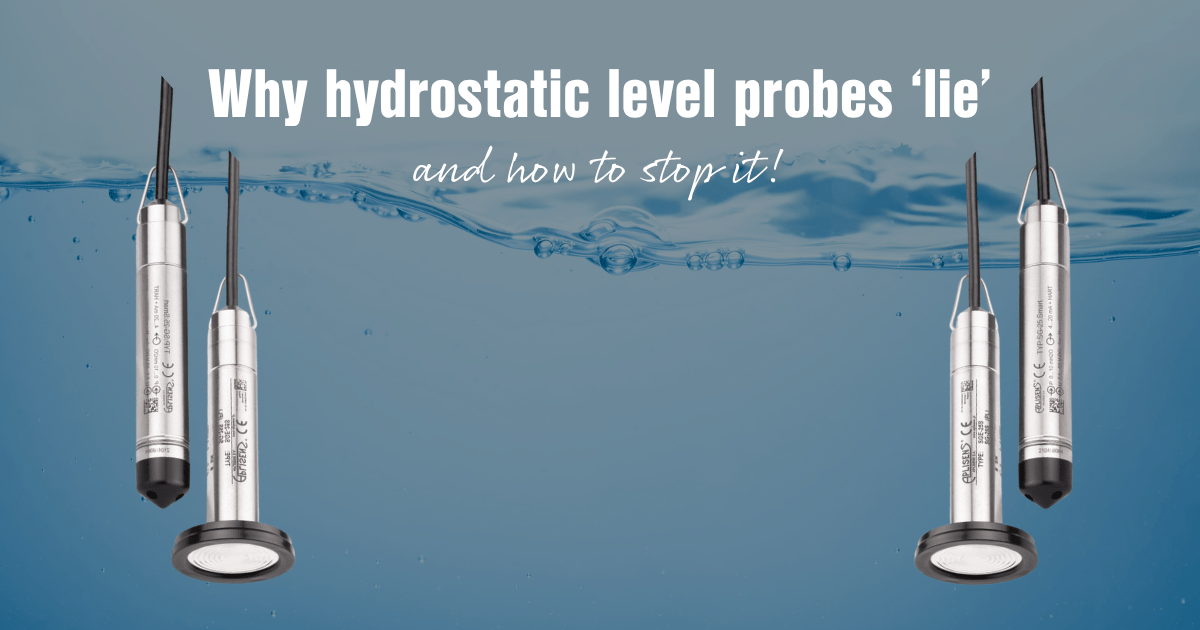 Why hydrostatic level probes lie and how to stop it