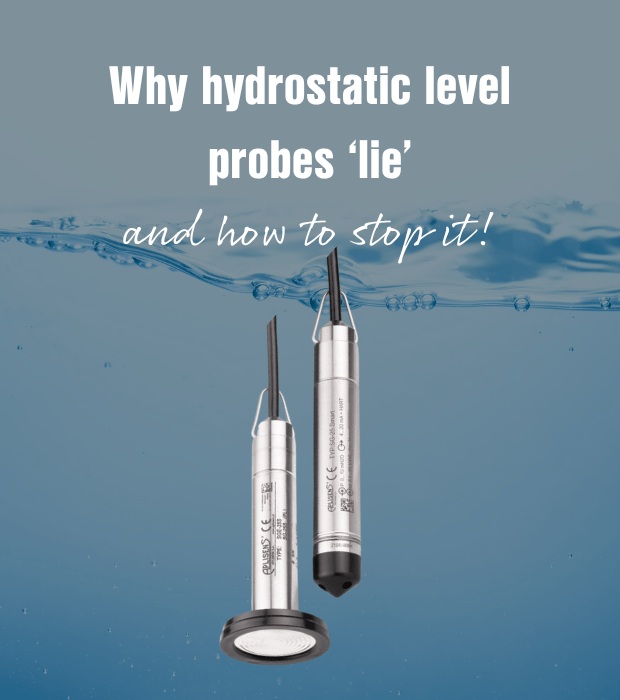 Why hydrostatic level probes lie and how to stop it