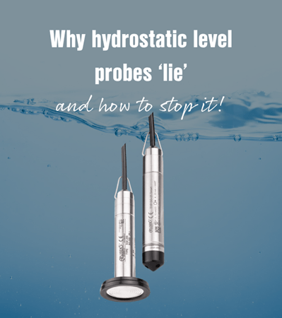 Why hydrostatic level probes lie and how to stop it