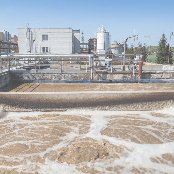 Wastewater plant