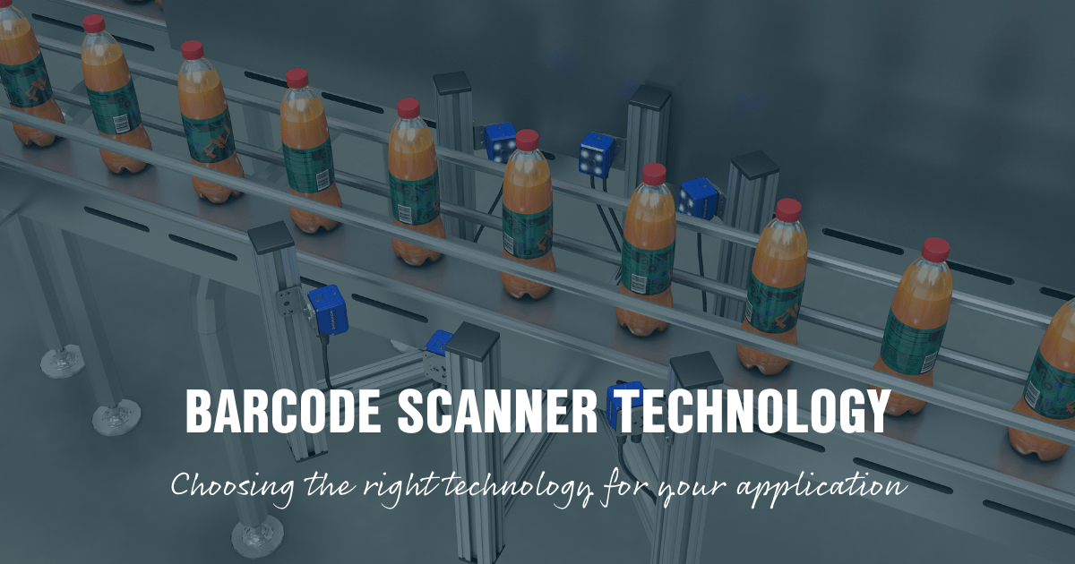 Barcode scanner technology: choosing the right technology for your application