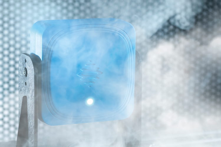 Inxpect safety radar in smoky environment