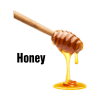 Honey dripping from spool