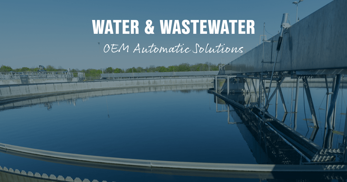 water treatment plant tank- water and wastewater - OEM Automatic Solutions