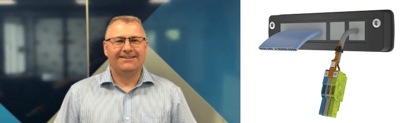 Panel Product manager Paul and KDS-FB flat cable entry system