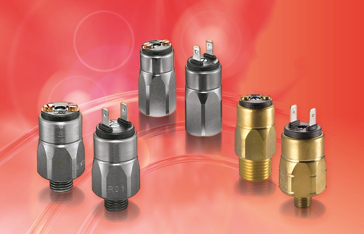 Range of Suco mechanical pressure switches