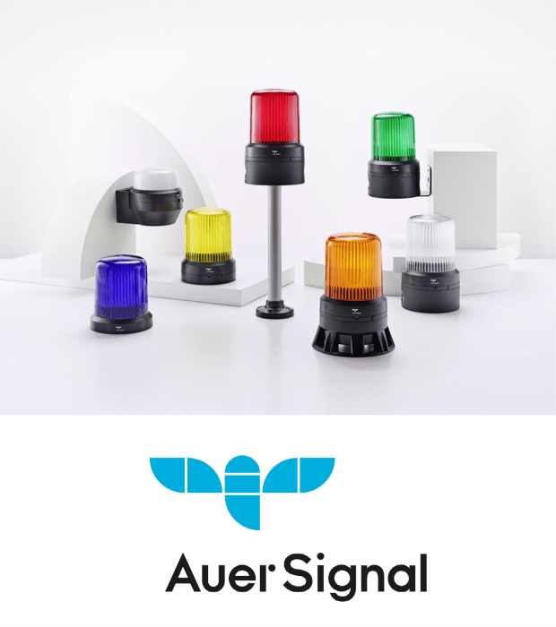 Auer range of R series beacons in various colours