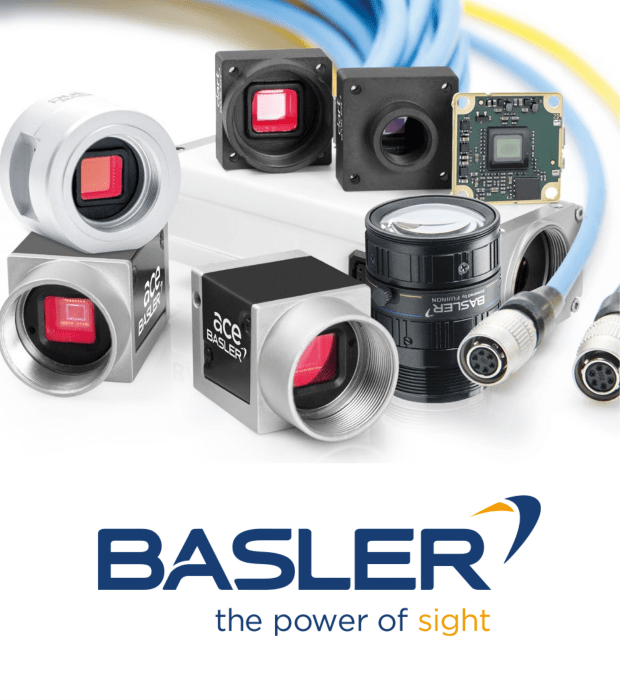 Basler the power of light, a range of Basler cameras and accessories