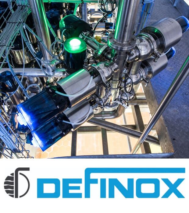 Definox hygienic valves