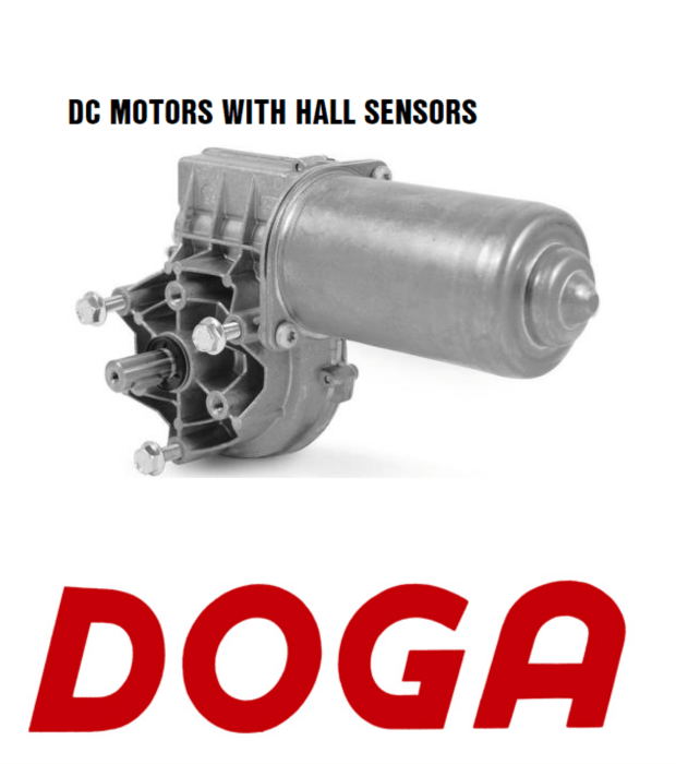 Doga DC motor with hall sensor