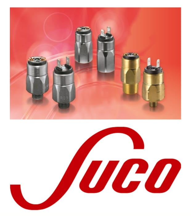 Range of Suco pressure switches