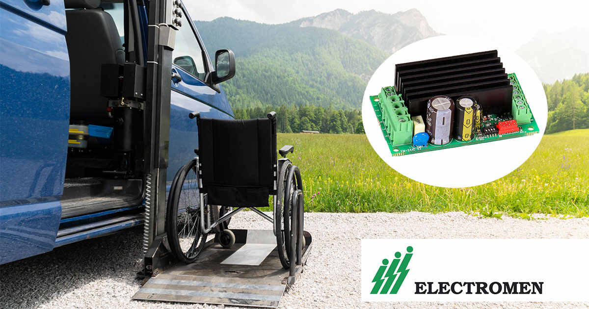 Electromen EM-241 motor drive for DC motor control