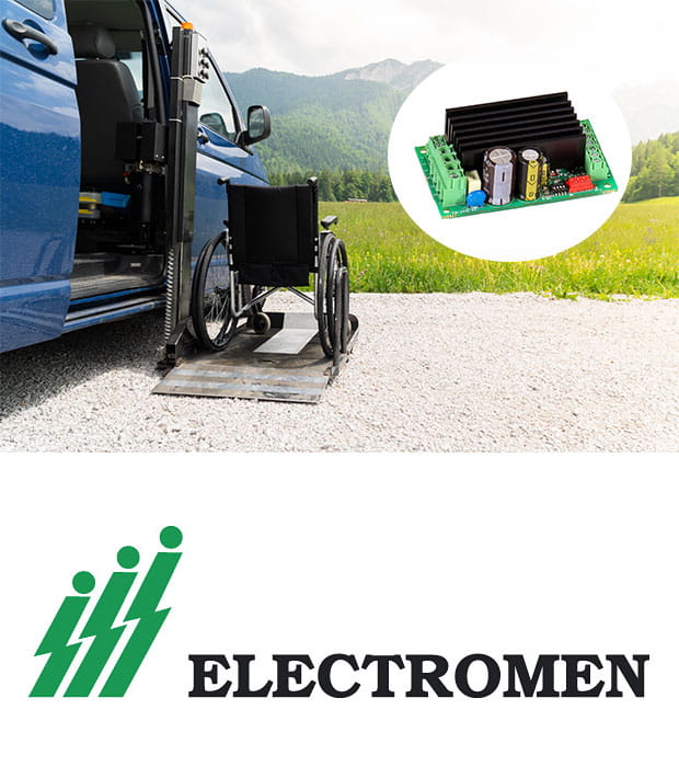 Electromen EM-241 motor drive for DC motor control